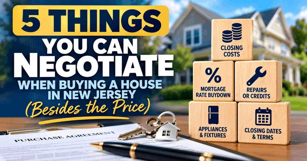5 Things You Can Negotiate When Buying a House in New Jersey (Besides the Price)