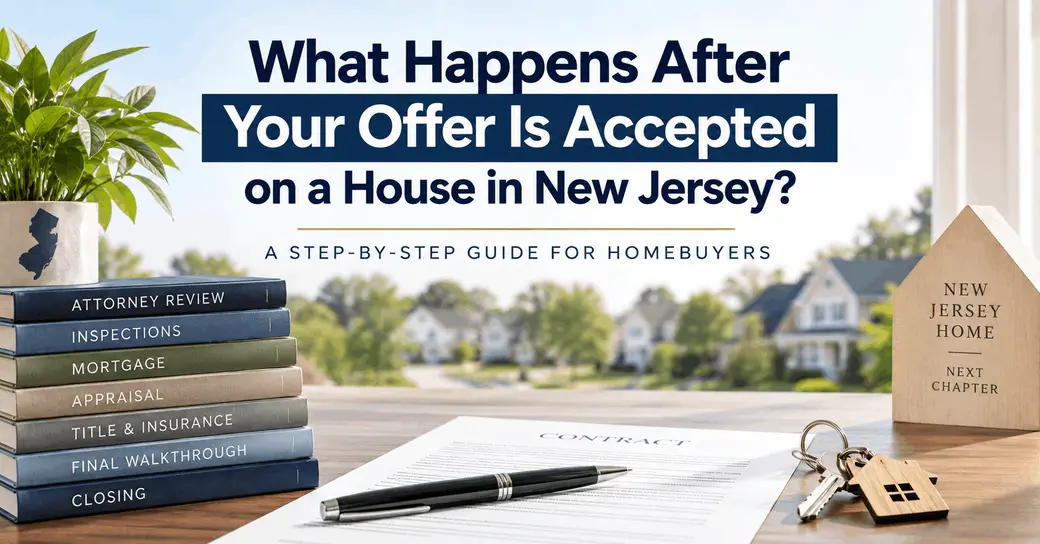 What Happens After Your Offer Is Accepted on a House in New Jersey?