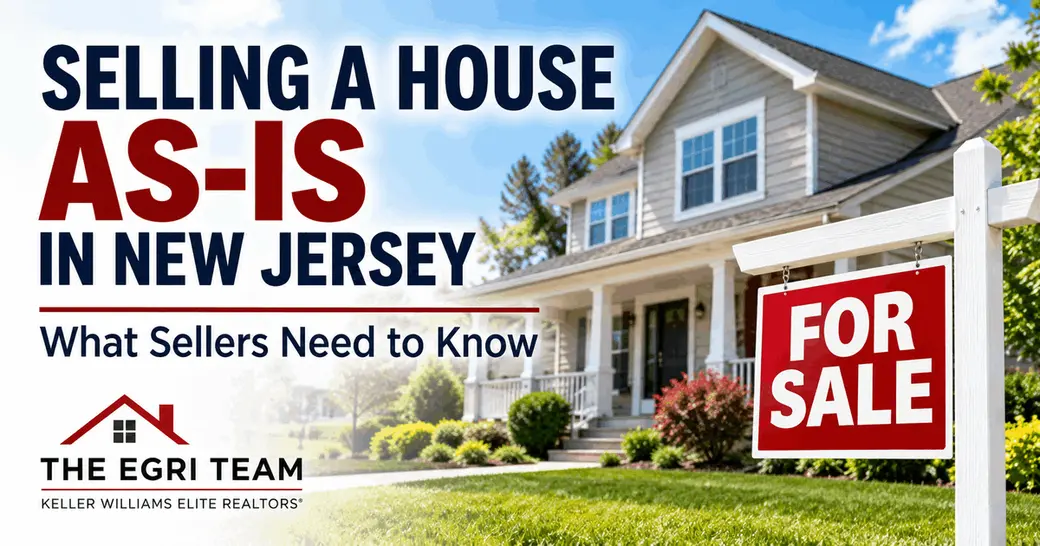 Selling a House As-Is in New Jersey: What Sellers Need to Know