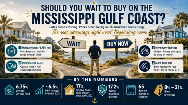 feature image of Should You Wait to Buy on the Mississippi Gulf Coast?