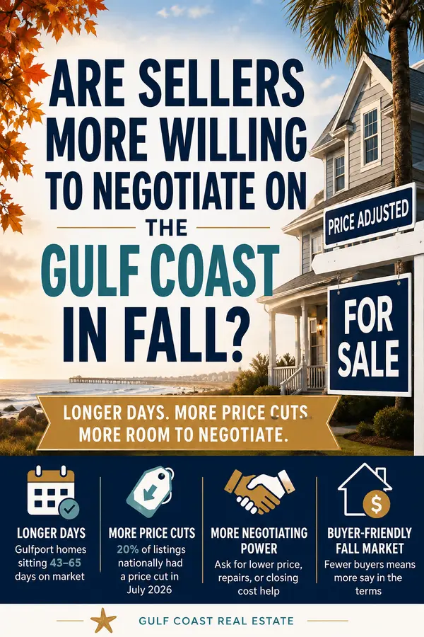 Are Sellers More Willing to Negotiate on the Gulf Coast in Fall?,Randy Richardson