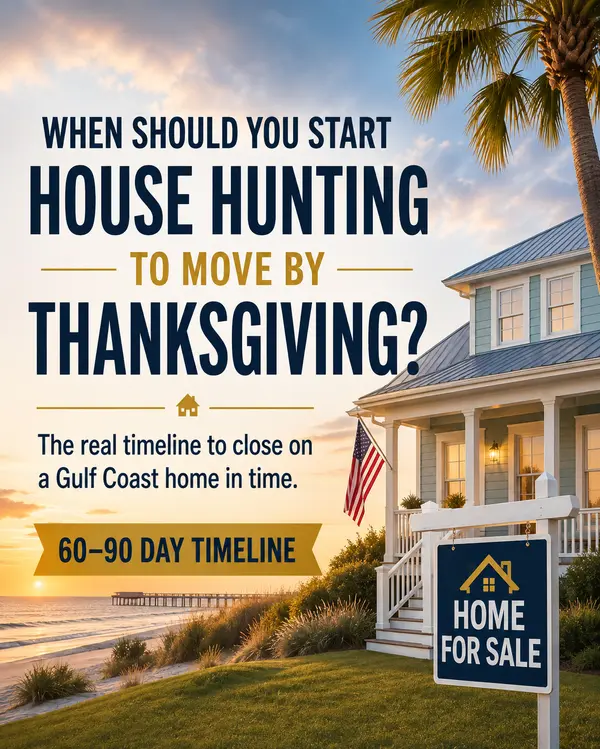 When Should You Start House Hunting to Move by Thanksgiving?,Randy Richardson