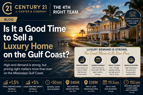 Is It a Good Time to Sell a Luxury Home on the Gulf Coast?,Randy Richardson