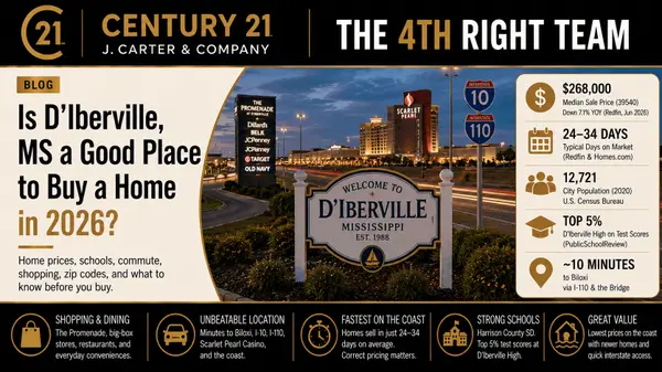 D'Iberville, MS 39540: A 2026 Neighborhood Guide for Buyers,Randy Richardson
