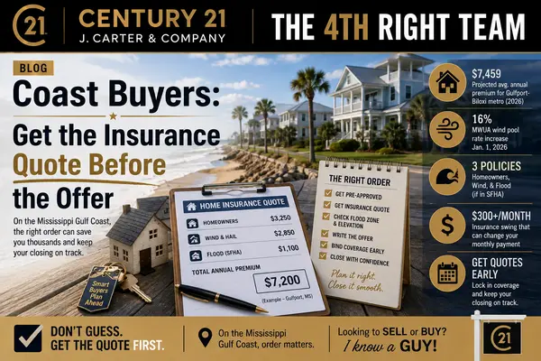 Coast Buyers: Get the Insurance Quote Before the Offer,Randy Richardson