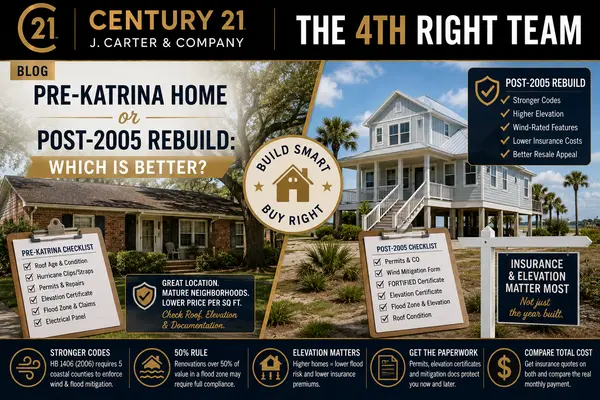 Pre-Katrina Home or Post-2005 Rebuild: Which Is Better?,Randy Richardson