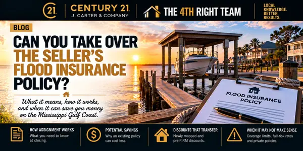 feature image of Can You Take Over the Seller's Flood Insurance Policy?