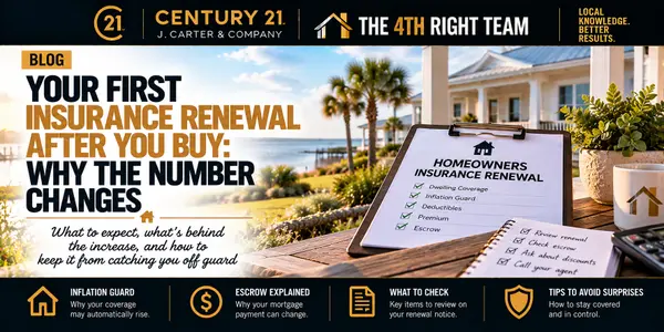 feature image of Your First Insurance Renewal After You Buy: Why the Number Changes