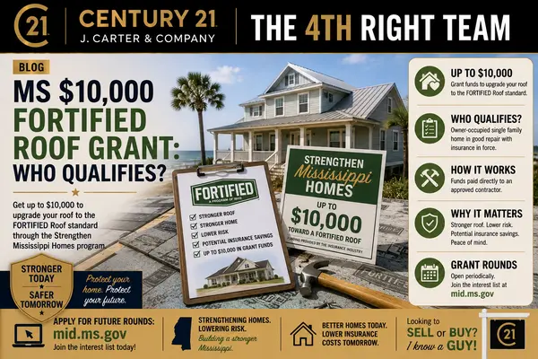Mississippi's $10,000 FORTIFIED Roof Grant: Who Qualifies?,Randy Richardson