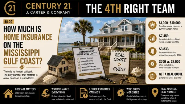 How Much Is Home Insurance on the Mississippi Gulf Coast?,Randy Richardson