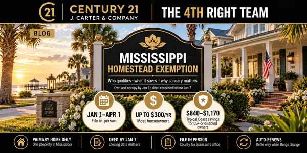 feature image of Mississippi Homestead Exemption: Who Qualifies, When to File