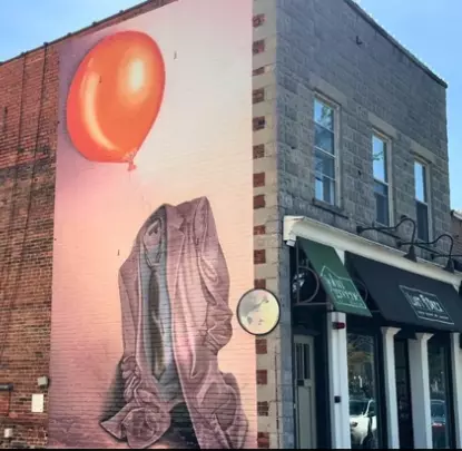 Glow: Downtown Naperville’s Newest Mural Shines with Inspiration