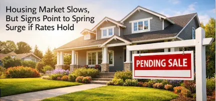 Housing Market Slows, But Signs Point to Spring Surge if Rates Hold,Joe Graham