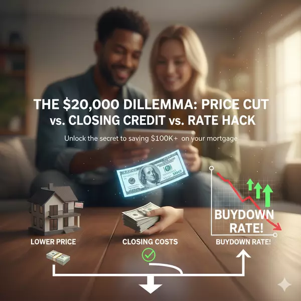 The $500,000 Dilemma: Price Drop vs. Closing Cost Credit and Rate Buydowns,Lori Collins