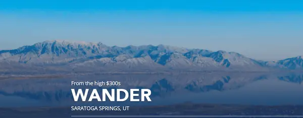 Oakwood Wander townhomes in Saratoga Springs Utah