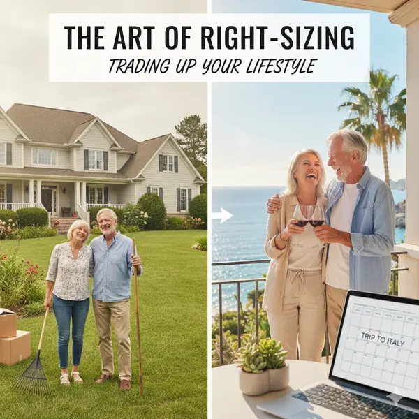 The Art of Right-Sizing: Trading Up Your Lifestyle (Not Just Your Square Footage),Lori Collins