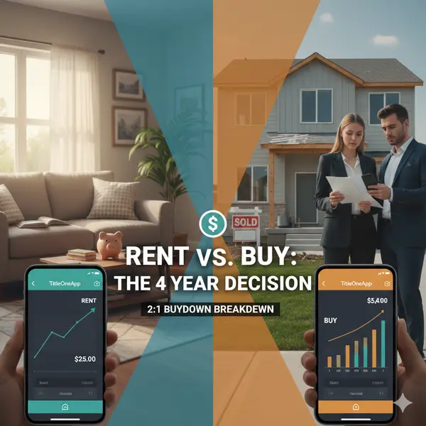 Rent vs. Buy: Decoding the 4-Year Outlook with a 2:1 Buydown,Lori Collins