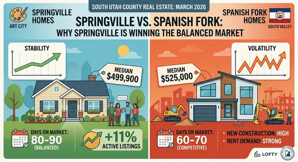 Springville vs. Spanish Fork: Which South Utah County Market Wins in March 2026?,Lori Collins