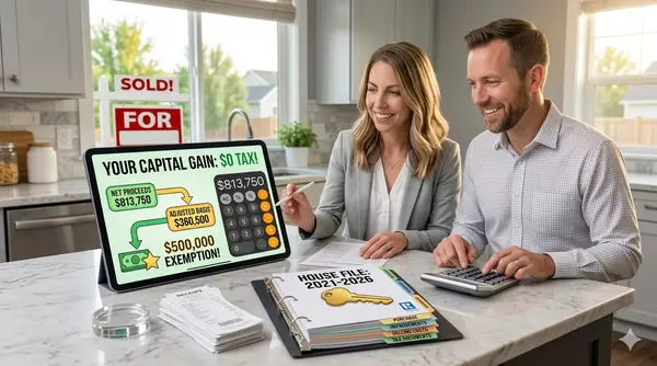 The Seller’s Math: How to Calculate Capital Gains on Your Home Sale and an Example of How to Save $18,750,Lori Collins