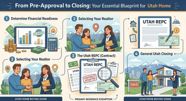 From Pre-Approval to Closing: Buying a Utah Home