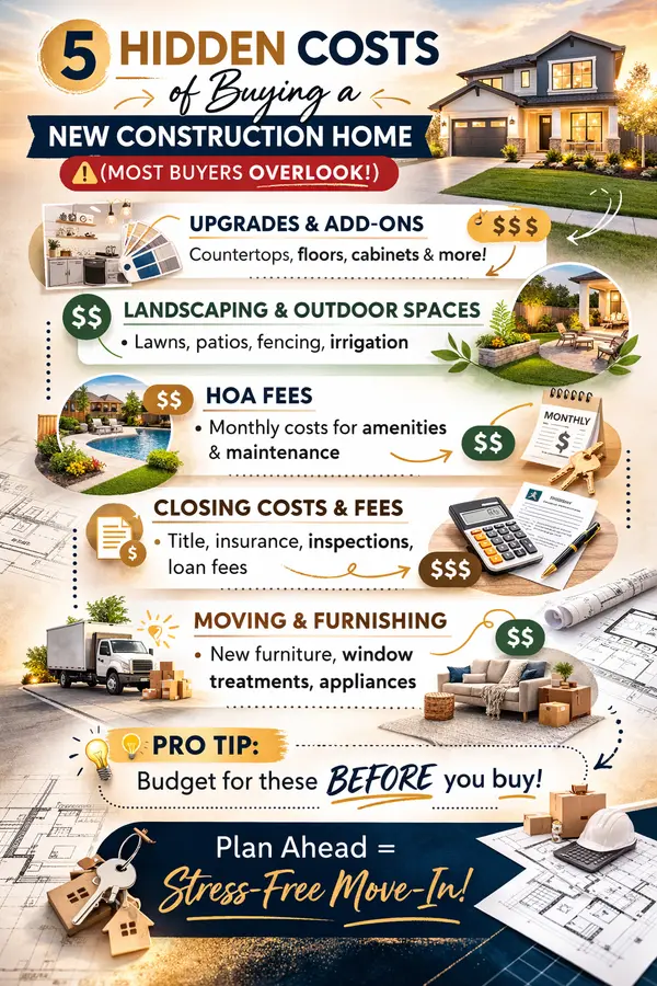 5 Hidden Costs of Buying a New Construction Home