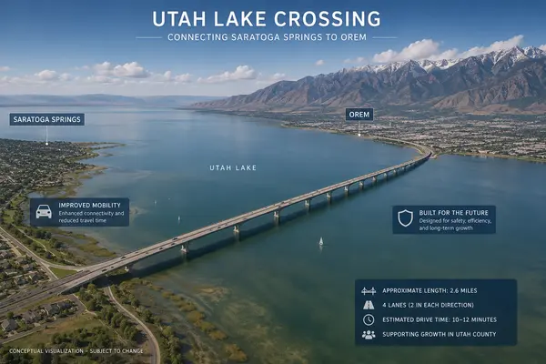 A Bridge Over Utah Lake