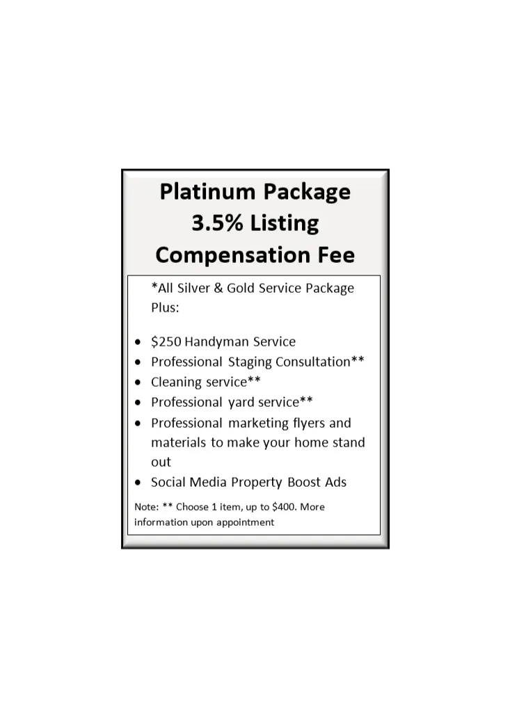 Platinum Package listings Dave Vance Utah Realtor 3.5%