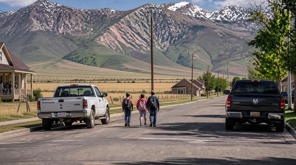 Fairview, Utah, in Sanpete Valley