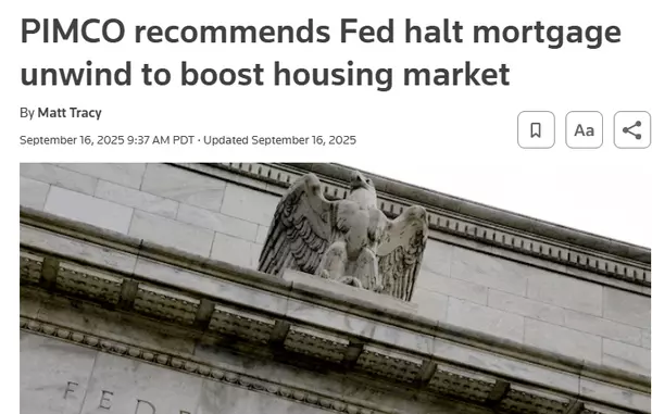  Fed, Mortgages & PIMCO’s Recommendation,Patti Gregory