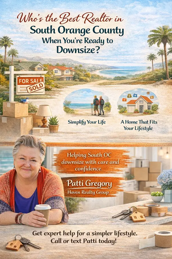 Who’s the Best Realtor in South Orange County When You’re Ready to Downsize?,Patti Gregory
