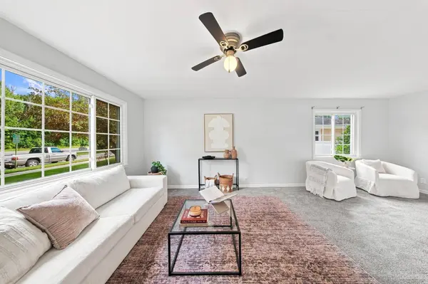 Bright living room in this Cudahy WI home for sale - 6001 S Lake Dr, WI 53110
