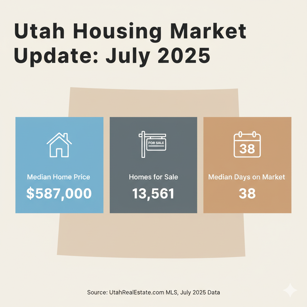 July 2025 Utah Housing Market Statistics