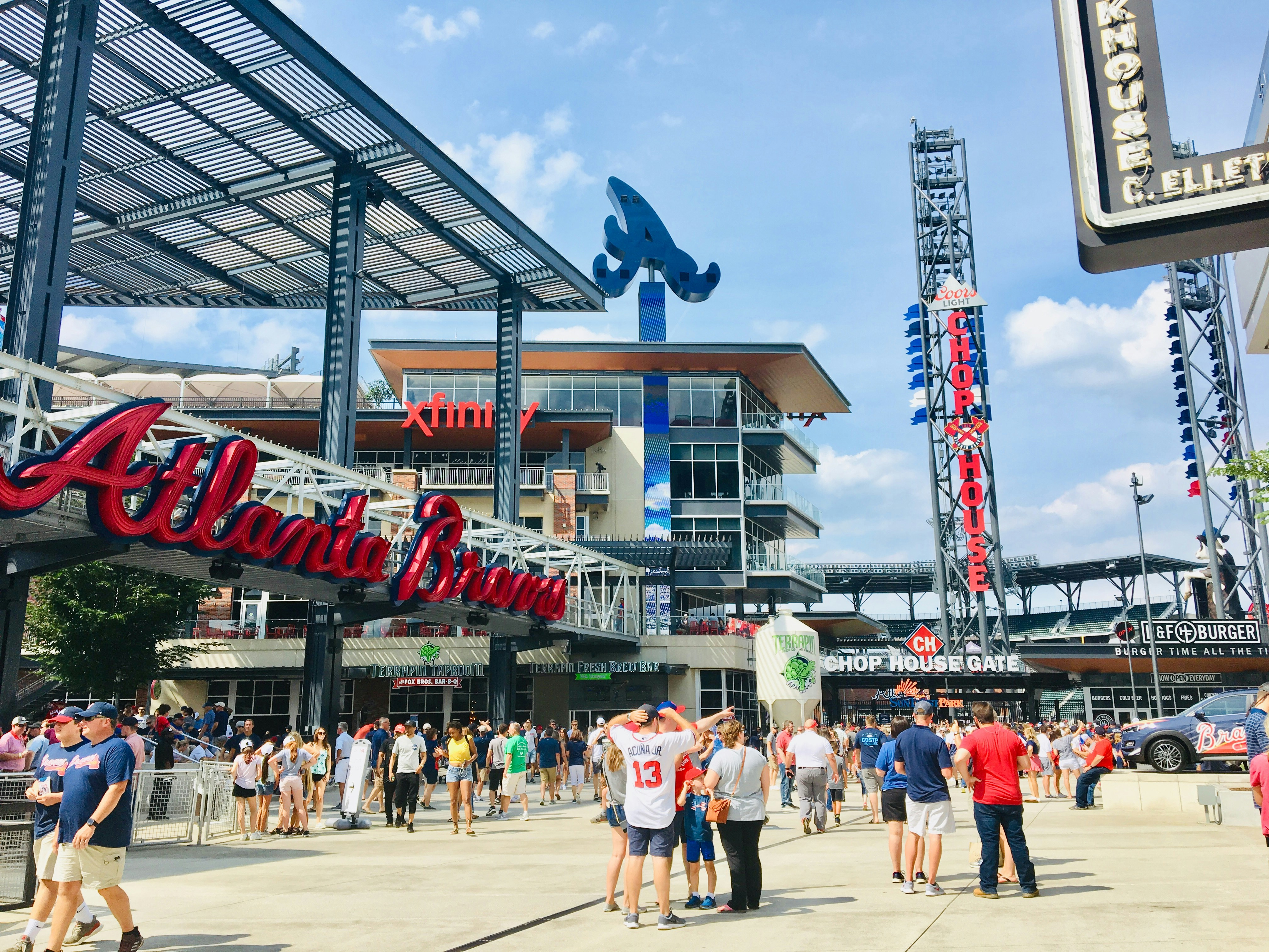 The Battery Atlanta is home to Truist Park where the Braves play