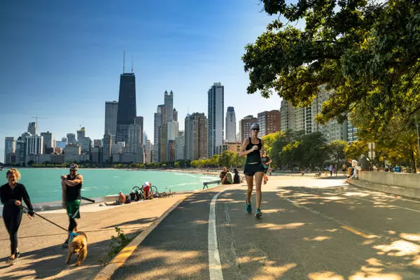 Lakefront trail
