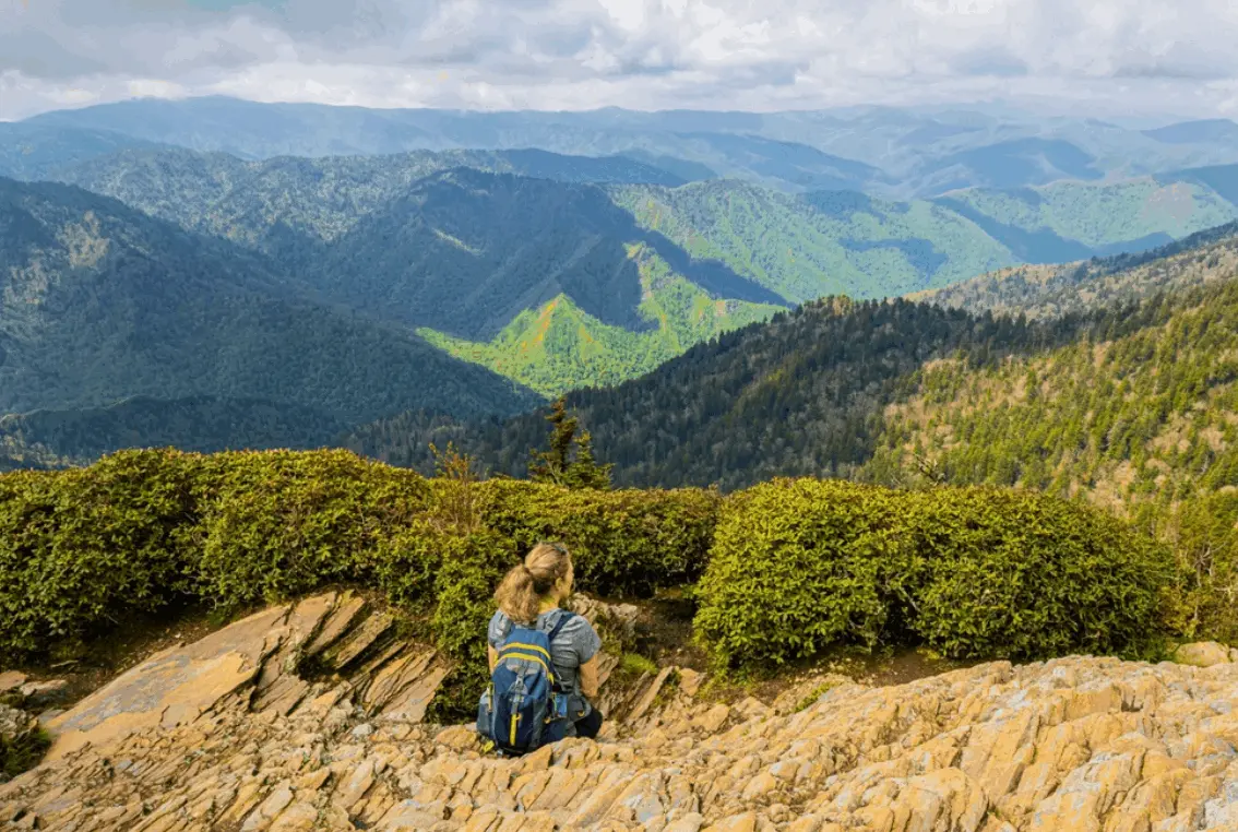 Smoky Mountain views near Sevierville Tennessee