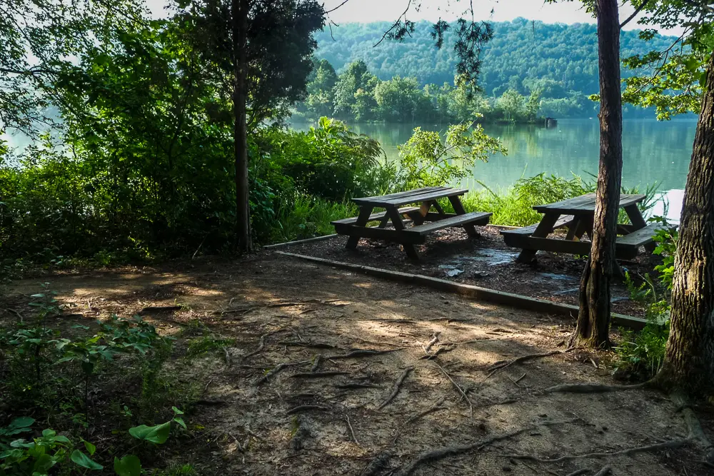 Outdoor recreation near Melton Hill Lake in Oak Ridge Tennessee