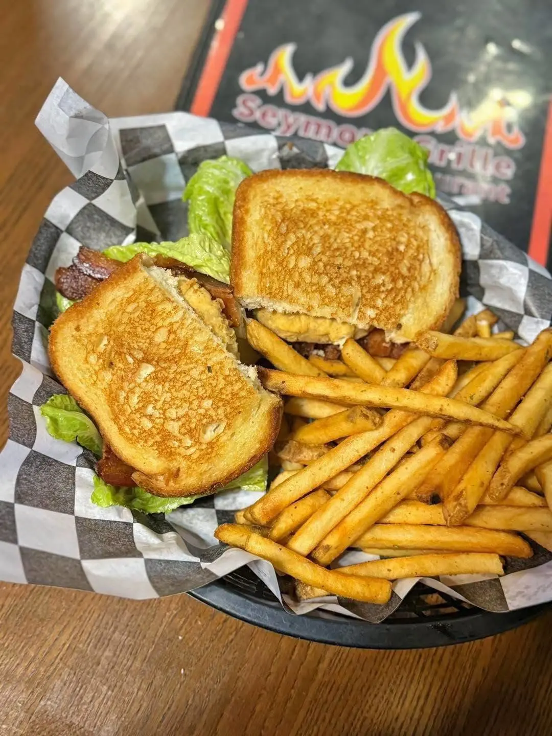 Southern comfort food at a local restaurant in Seymour, TN