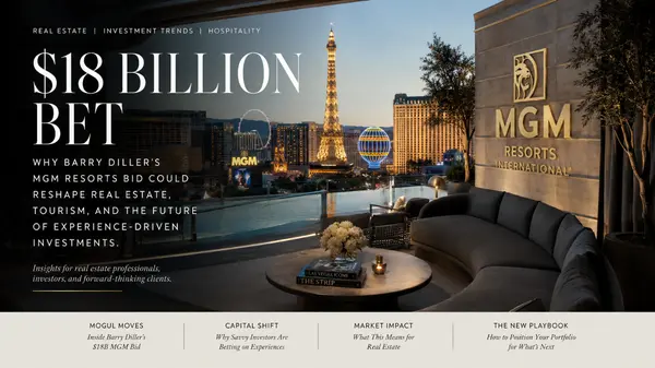 feature image of Why Barry Diller’s $18 Billion MGM Resorts Bid Could Signal a Major Shift From Traditional Real Estate to Experience-Based Assets