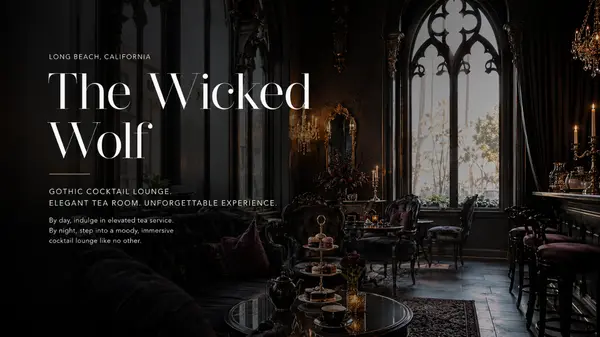 Inside Long Beach's Most Enchanting Gothic Cocktail Lounge: Why The Wicked Wolf Is the City's Must-Visit Tea & Cocktail Experience