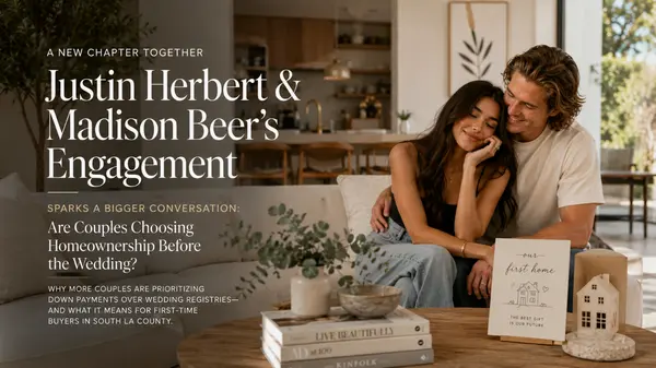 Justin Herbert & Madison Beer’s Engagement Sparks a Bigger Conversation: Are Couples Choosing Homeownership Before the Wedding?