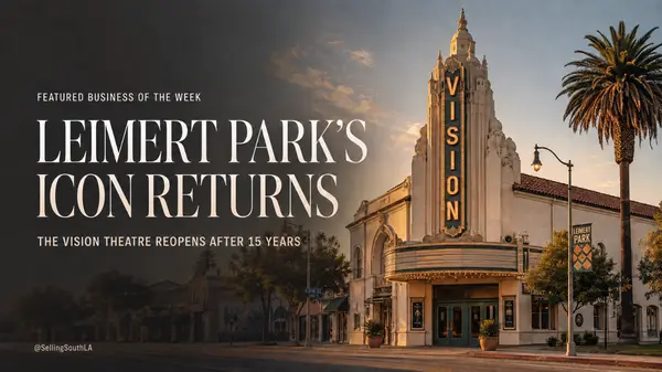 feature image of Vision Theatre Reopens in Leimert Park After 15 Years