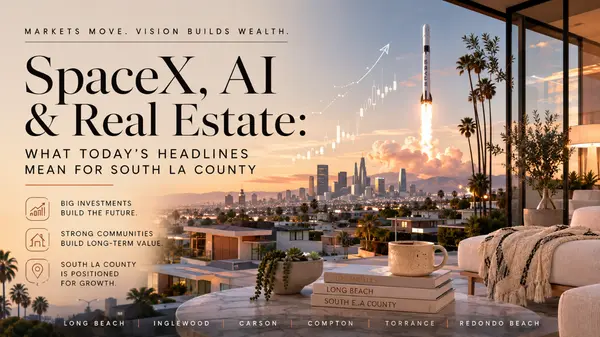 What SpaceX's 92% Revenue Growth (and Stock Drop) Teaches South LA Homeowners, Buyers & Real Estate Professionals About Investing