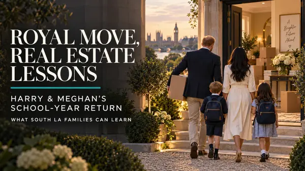King Charles Draws a Line With Harry and Meghan—but Their School-Year Move Offers a Real Estate Lesson