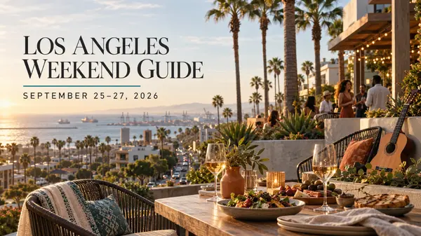 feature image of Things to Do in Los Angeles This Weekend: September 25–27, 2026