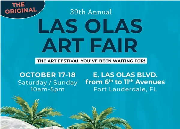 Las Olas Boulevard in October: Fall Festival & 39th Annual Art Fair
