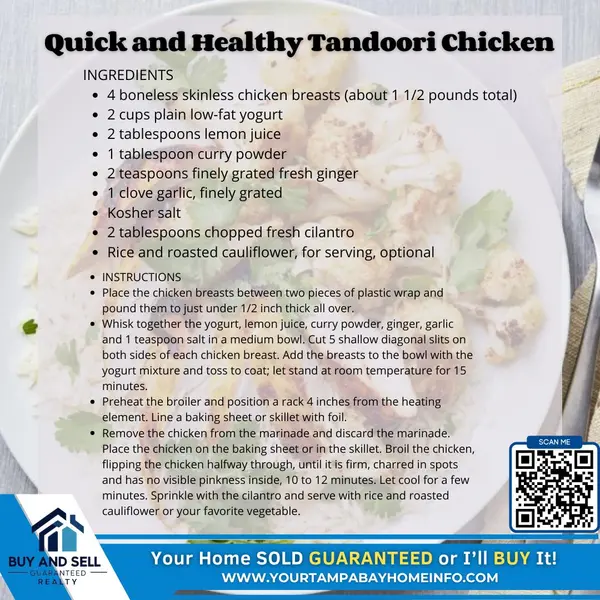 Quick & Healthy Tandoori Chicken Recipe ,Ernest Van Glahn