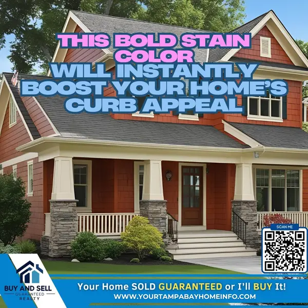 This Bold Stain Color Will Instantly Boost Your Home’s Curb Appeal! ,Ernest Van Glahn