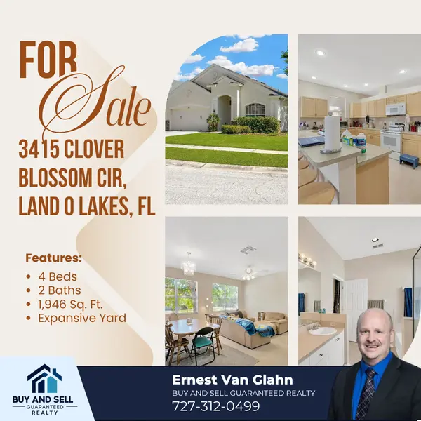 Now For Sale: Charming 4-Bedroom Home on a Corner Lot in Land O’ Lakes – Just $401,999!,Ernest Van Glahn