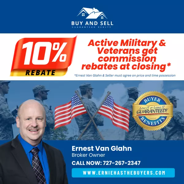Exclusive Benefit for Military & Veterans: Save with a 10% Commission Rebate at Closing