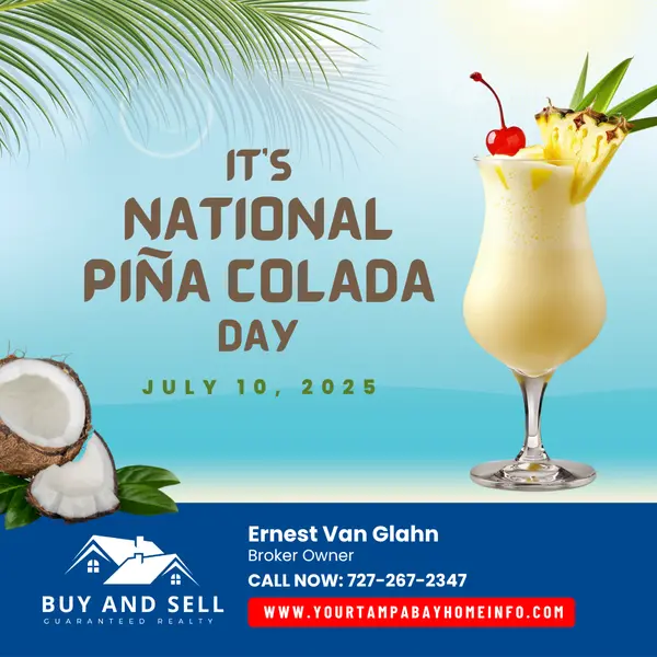 It’s National Piña Colada Day,Ernest Van Glahn